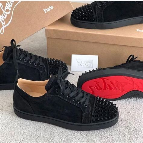 red bottoms men low top